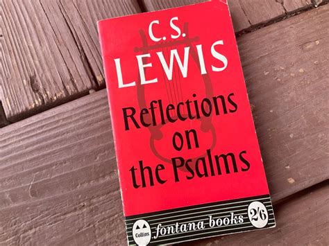 Reflections On The Psalms 1961 C S Lewis UK Print EBay