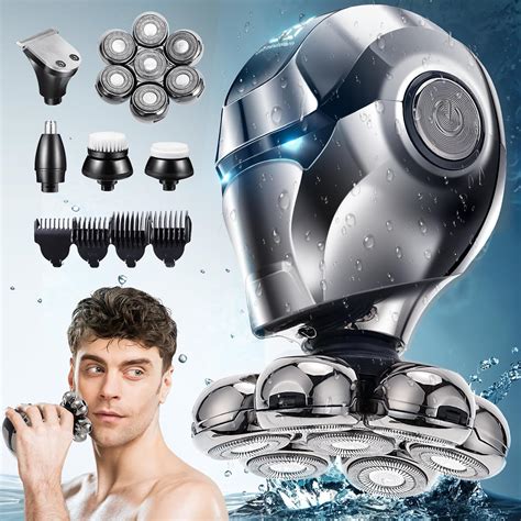 7d Head Shavers For Bald Men Ipx7 Full Body Waterproof Bald Head