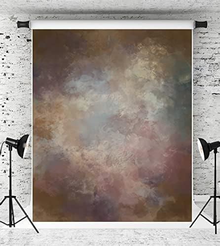 Kate 5x7ft Fine Art Abstract Backdrop Vintage Brown Grey