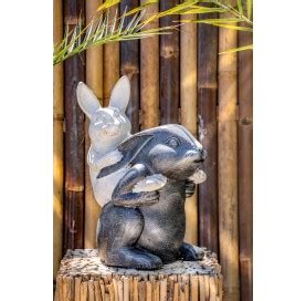 Statue De Jardin Lapin Carole La Porte C T