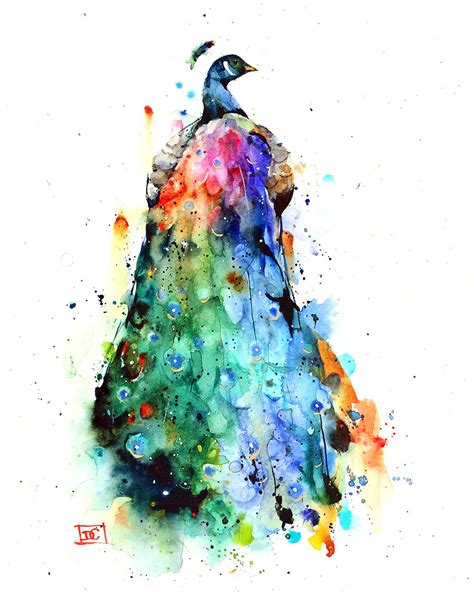 RAINBOW PEACOCK - The Art of Dean Crouser