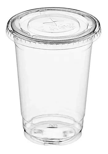 Vaso Plástico Con Tapa Domo Plana 20oz 50 Und MercadoLibre