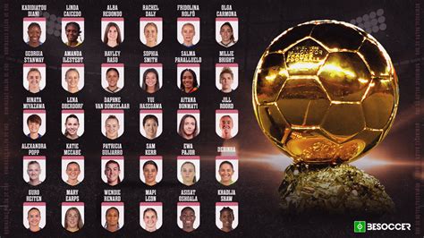 Estas Son Las Nominadas Al Bal N De Oro Femenino