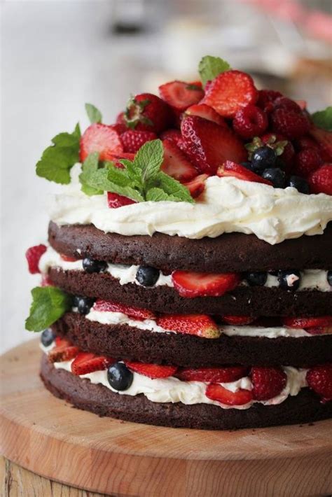 Diferentes Estilos De Naked Cake Casar