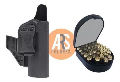 Kit Coldre Velado Beretta Apx Porta Munição Redondo Bélica