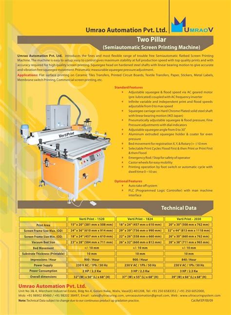 Semi Automatic Color Coated Mini Verti Print Screen Printing Machine