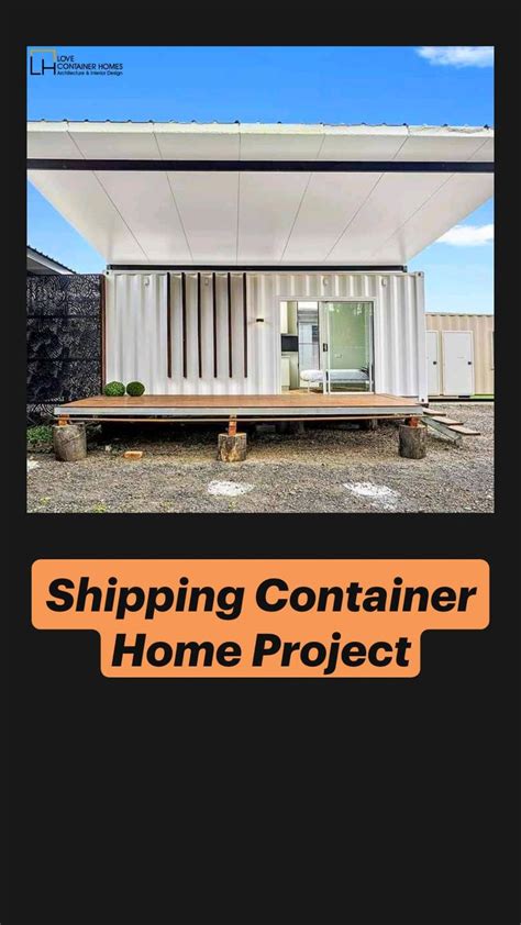 Shipping Container Home Project | Container house, Small house design ...