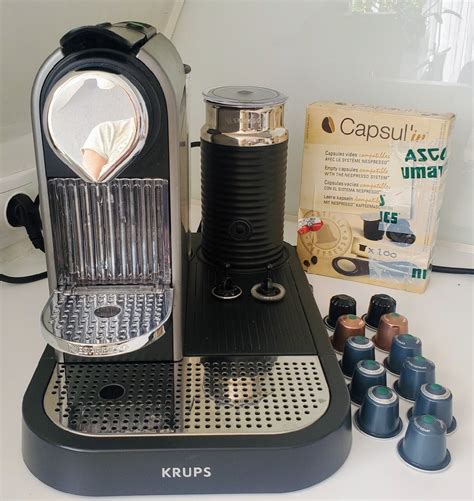 Ekspres Do Kawy Nespresso Krups Citiz Milk Czarny Warszawa Kup