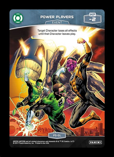 Power Players Green Lantern MetaX TCG