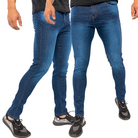 Calça Jeans Masculina Skinny Slim Fit Elastano Pronta Entrega Shopee