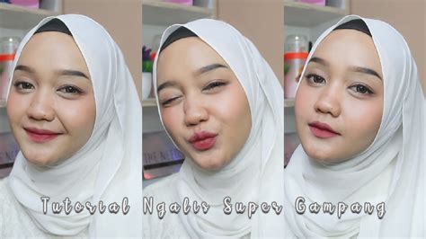 Tutorial Make Up Pemula Natural Ngalis Super Simple Youtube