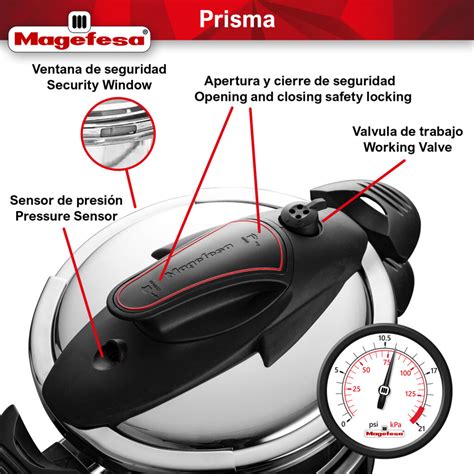 Olla A Presi N S Per R Pida Magefesa Prisma De Litros Menajeando