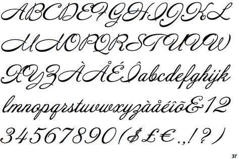 Monotype Script Font