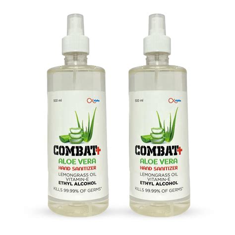 Combat Plus Ethanol Based Hand Sanitizer Ml Pack Of Ethanol