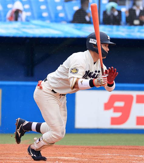 東京6大学で春秋連覇を達成した明大が初戦 中日2位の村松開人ら／大学の部見どころ アマ野球写真ニュース 日刊スポーツ