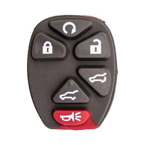 Keyless2go Replacement Pad 6 Button Ouc60270 22756462 5922380