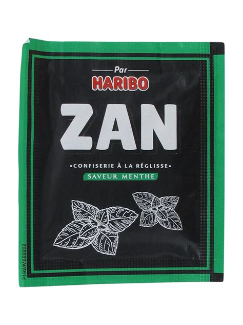 Haribo Zan 12 g Goût Menthe