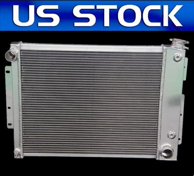 Row Aluminum Radiator Chevy Camaro Pontiac Firebird