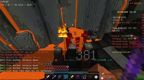 Hypixel Skyblock Inferno Kuudra Fight Youtube