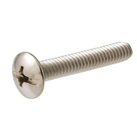 Everbilt 10 24 X 1 In Phillips Slotted Truss Head Machine Screws 3