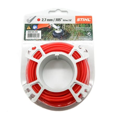 STIHL Red Round Wire Spool 2 7 Mm Diameter For Brushcutter Accessor