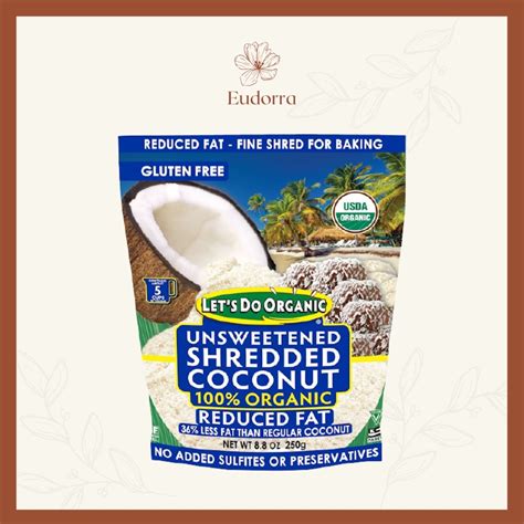 Edward Sons Let S Do Organic Organic Unsweetened Shredded