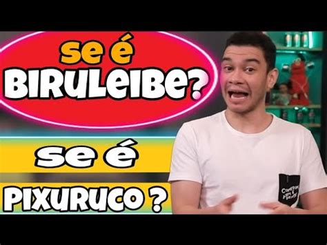 Como surgiu o famoso bordão Cê é biruleibe Igor Guimarães YouTube