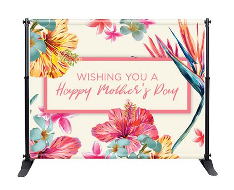 MD124 Wishing You A Happy Mother's Day - Church Banners