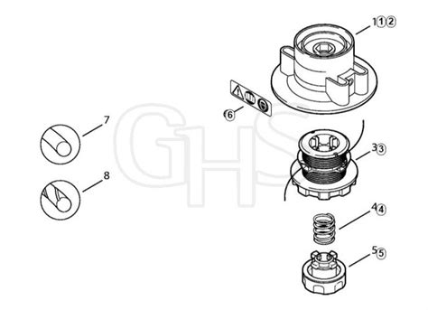 Genuine Stihl AutoCut C 5-2 / A - Mowing head AutoCut C 5-2 | GHS