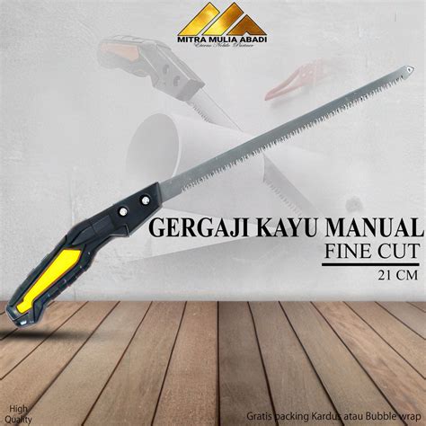 Jual Gergaji Kayu Tangan Manual Garden Saw Wood Working Fine Cut Cm