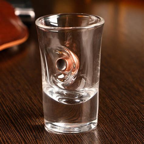 Стопка, Рюмка для виски, для водки, 40 мл, Стекло, Металл, 1 шт купить ...