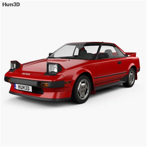 Toyota MR2 1984 3D model - Vehicles on Hum3D