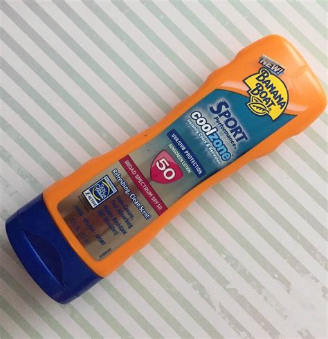 Banana Boat Sport Cool Zone Sunscreen Review Is This Cooling