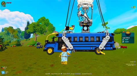 I Made A Battle Bus In Lego Fortnite YouTube