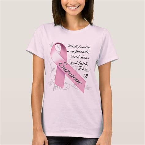 Breast Cancer Survivor T-Shirt | Zazzle