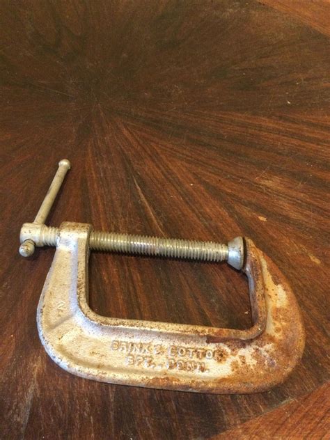 VINTAGE BRINK COTTON C CLAMP NO 143 3 INCH MADE IN USA EBay