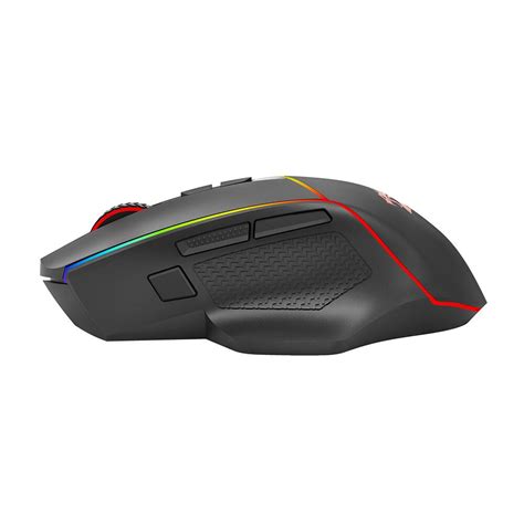 Mouse Gaming Bluetooth Cu Si Fara Fir Redragon Axe Pro Negru Iluminare