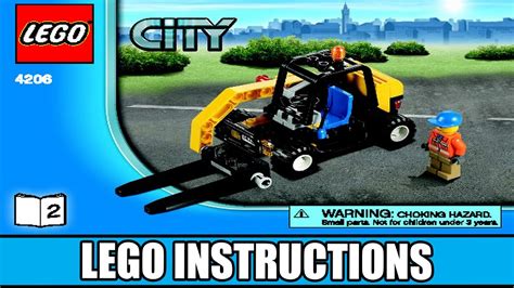 Lego Instructions City Recycling Truck Book Youtube