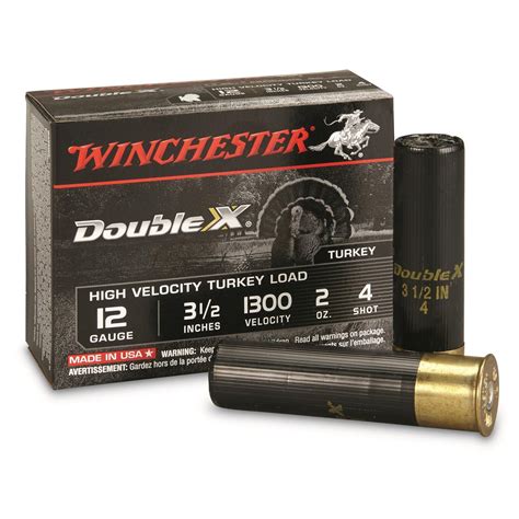 Winchester 12 Gauge 3 1 2 2 Oz High Velocity Copper Plated Turkey