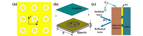 Schematic Of The Proposed Sensor Based On Complementary Terahertz