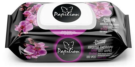 PAPILION CHUSTECZKI NAWILŻANE AROMATHERAPY 100 szt 13497077694 Allegro pl