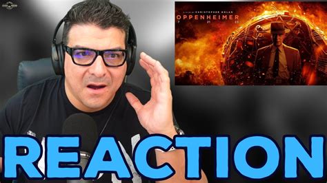 Oppenheimer NEW Trailer Reaction Christopher Nolan Universal