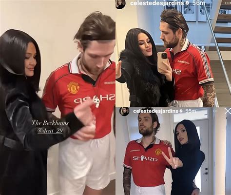 In Photos: Leon Draisaitl, girlfriend Celeste cosplay as David Beckham ...