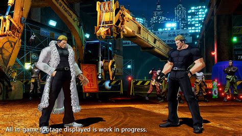 KOF15 Team Southtown Story Screenshots TFG Fighting Game News