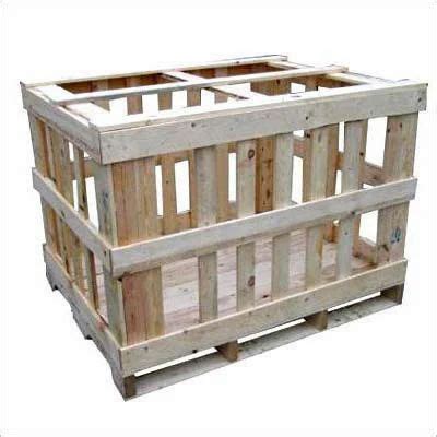 Rectangular Open Crates Packing Wooden Crate For Packaging At Rs