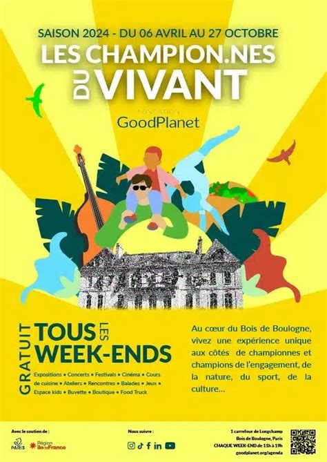 Save the date 6 avril 2024 la réouverture de la Fondation GoodPlanet