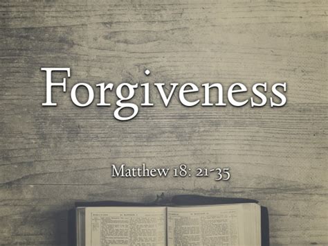 Forgiveness Logos Sermons