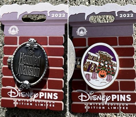 Haunted Mansion Holiday And Its A Small World Holiday 2022 Pins At