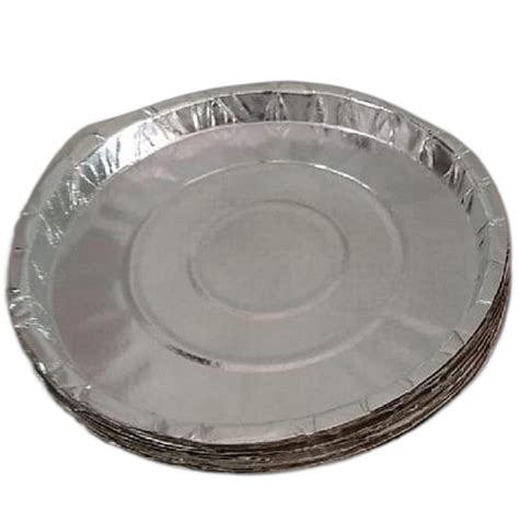 7 5 Inch Silver Paper Plate At Rs 0 95 Piece Disposable Paper Plate