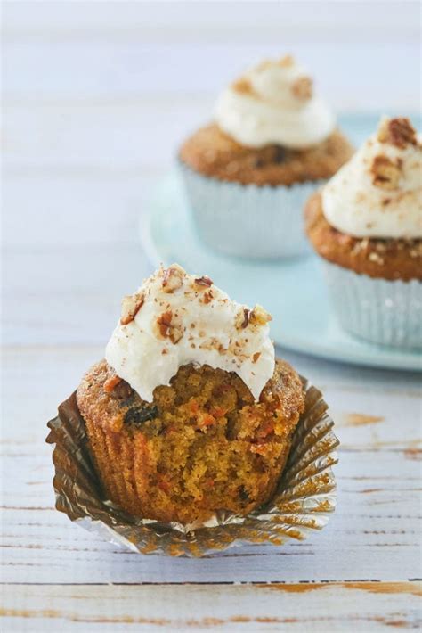 Ultra Moist Carrot Cake Cupcakes And Best Ever Cream Cheese Frosting